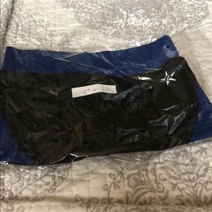 Rebel athletic blue and black blank